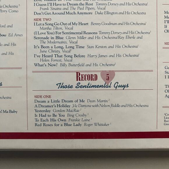 Reader's Digest All-Time Sentimental Favorites Vinyl - Picture 10 of 12